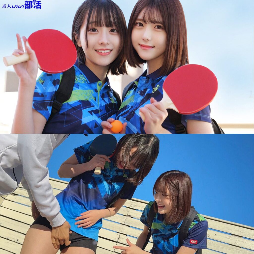 小島さん＆皆瀬さん（素人ムクムク-部活-）