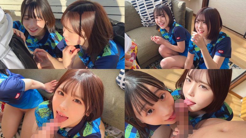 小島さん＆皆瀬さん（素人ムクムク-部活-）サンプル2